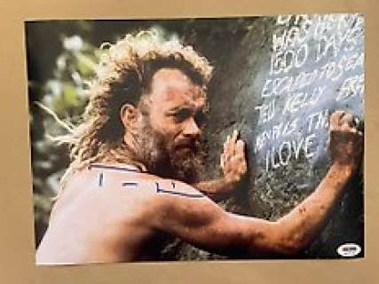Castaway | Castaway - Signed by Tom Hanks - with PSA/DNA Certification - No Reserve! | Catawiki