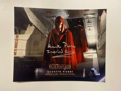 Star Wars | Star Wars - Signed by Quentin Pierre | Catawiki
