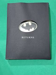 Batman Returns | Batman Returns - Michael Keaton - Danny DeVito - Michelle Pfeiffer - Rare US 1992 Press Kit - Warner Bros - Tim Burton | Catawiki