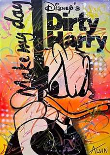 Alvin Silvrants (1979) - Donald Duck Dirty Harry - Make My Day | Catawiki