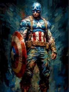 Alberto Ricardo (XXI) - Capitán América | Catawiki