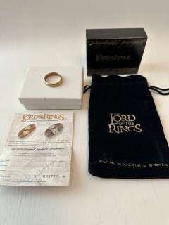 Lord of the Rings - The One Ring 14 carat gold ring - New Line Cinema | Catawiki