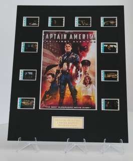 Captain America The First Avenger - Framed Film Cell Display with COA | Catawiki