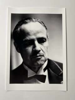 Marlon Brando - The Godfather - Collector - Collector Image - Size 60x42 cm - 100% new -Stamp Gallery - Never Exposed - Baryta - Flat shipped ! - No carton tube - Ready to Frame size Size 60x42 cm | Catawiki