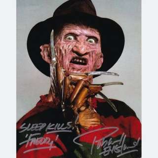Nightmare on Elmstreet - Signed by Robert Englund (Freddy Krueger) | Catawiki