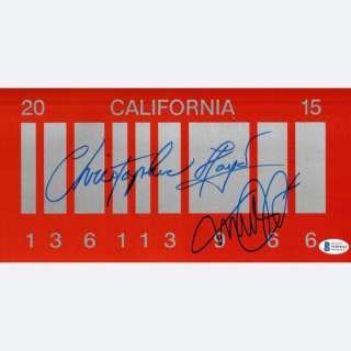 Back to the Future - Signed by Christopher Lloyd (Doc) and Michael J Fox (Marty) | Catawiki