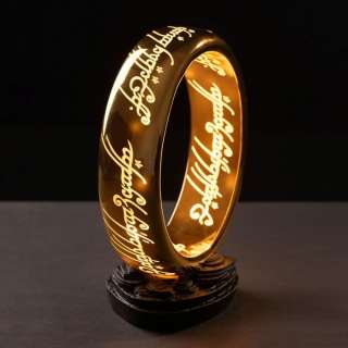 Figure - The One Ring 3D Ledlamp - Resin | Catawiki