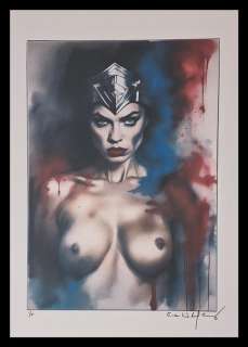Wonder Woman - watercolor edition by Emma Wildfang - Large size | Catawiki