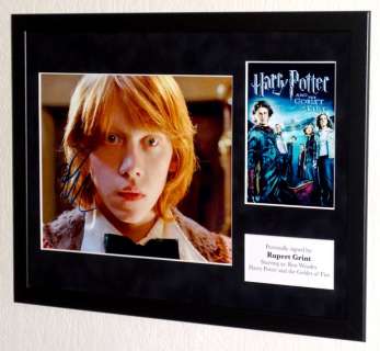 Harry Potter - Rupert Grint (Ron Weasley) Premium Framed, signed, Certificate of Authenticity | Catawiki