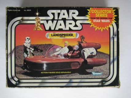 Star Wars, COLLECTORSITEM 1978 landspeeder (38020) with original box(38020) | Catawiki