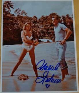James Bond 007: Dr. No - Ursula Andress "Honey Ryder" - autopgraph, photo, Signed with Certified Genuine b´bc holographic COA | Catawiki