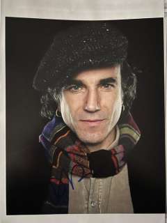 Daniel Day Lewis - Autographe, with COA | Catawiki