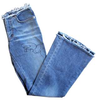 Pamela Anderson Signed Italian Jeans -- Worn by Anderson -- With Her Signed COA | Nate Sanders