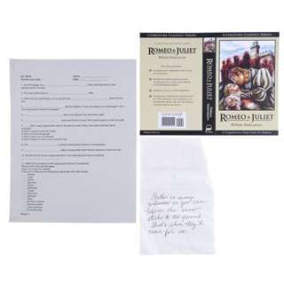 TWILIGHT SAGA: NEW MOON (2009)/THE TWILIGHT SAGA: BREAKING DAWN - Lot 1498 - PART 2 (2012), THE - Bella Swan‘s Test and Book Cover with Alice Cullen‘s Note to Bella