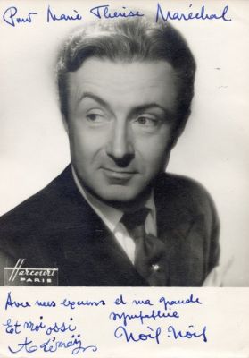 Card - French Famous actor Noël-Noël | Catawiki