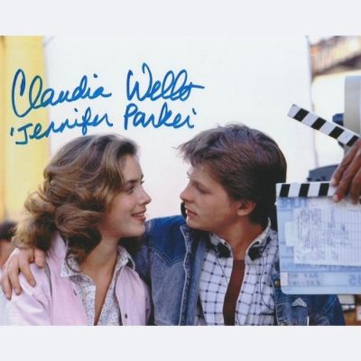 Back to the Future - Signed by Claudia Wells (Jennifer Parker) | Catawiki