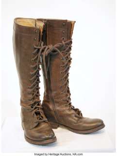 "Emma Swan" leather boots from Once Upon a Time Season 1, Episode 10. ... | Profiles in History
