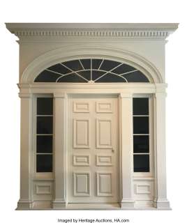 Monumental "Tara" front entrance from Gone With the Wind.