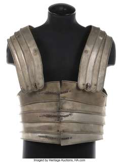 Roman armor (4) pieces from Ben-Hur, (1) from unidentified production.... | Profiles in History