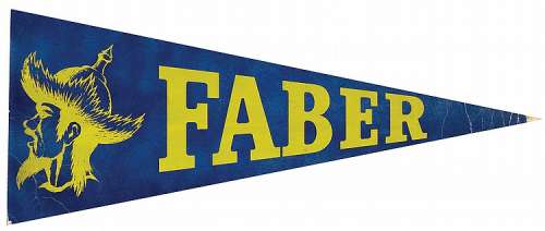 Lot 1375 - Faber College pennant from Animal House.
