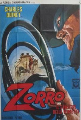 100x140 cm - Zorro il Cavaliere Cella Vendetta. | Catawiki