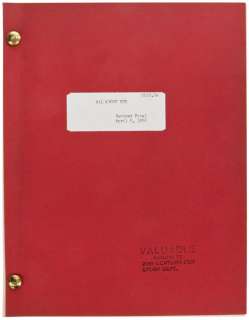 All About Eve revised final script signed by Joseph Mankiewicz and cutting continuity script. | Profiles in History