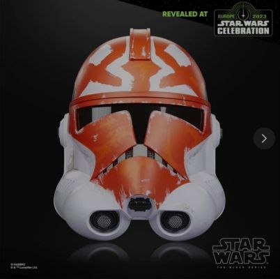 Star Wars - Hasbro - - Movie prop 332nd Ahsoka’ CloneTrooper Black Series Helmet Premium | Catawiki