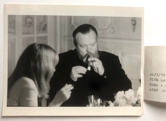 O.R.T.F - Orson Welles – Vive le cinéma - Photo de presse originale – 1972 | Catawiki