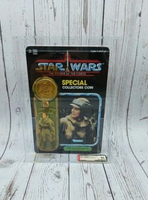 Vintage Princess Leia in Combat Poncho - POTF 92 Back - 1985 - Graded AFA 60 | Catawiki