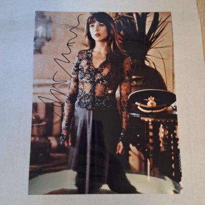 James Bond 007: The World is Not Enough - Sophie Marceau as Elektra King - signed with Certified Genuine bc holographic COA