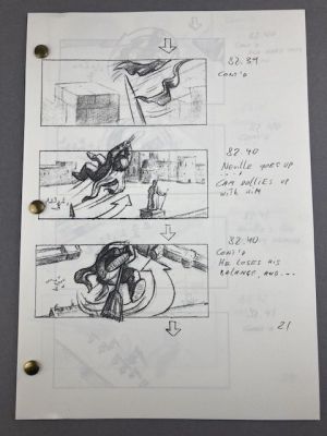 Harry Potter and The Sorcerer’s Stone Storyboards - Daniel Radcliffe, Rupert Grint and Emma Watson - Warner Bros. | Catawiki