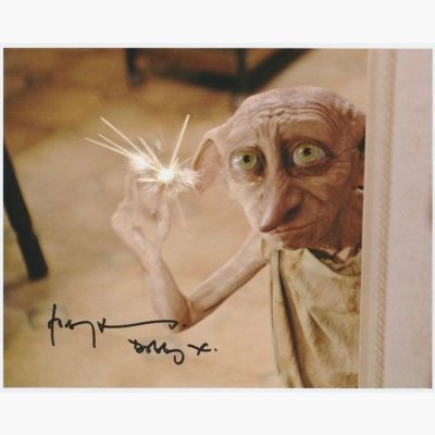 Harry Potter - Signed by Toby Jones (Dobby) | Catawiki