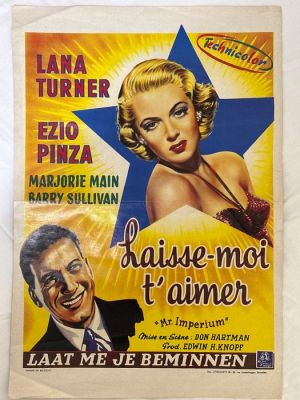 Mr. Imperium - Lana Turner (LAISSE-MOI T’AIMER (Mr. Imperium, 1951) - Metro Goldwyn Mayer | Catawiki