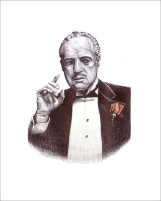 miguel ángel alfaro rey - The godfather (Marlon Brando) | Catawiki