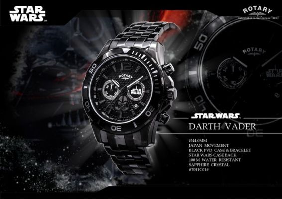 Star Wars - Rotary - Wristwatch - The Force Awakens - Darth Vader - Unisex - 2000-2010 | Catawiki