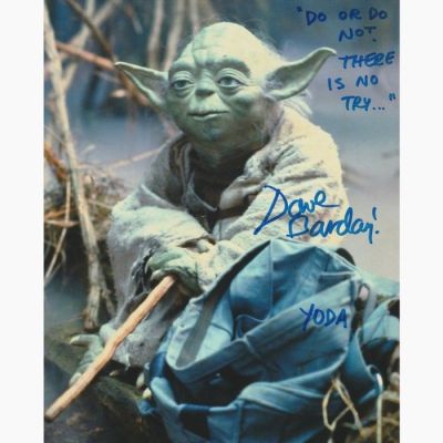 Star Wars Episode V: The Empire Strikes Back - Signed by Dave Barclay (Yoda) | Catawiki