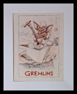 Emma Wildfang - Gremlins - Series -"Icons on Paper" | Catawiki
