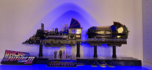 BANDAI Not to scale - Model kit - Chogokin - Back to the Future III, BTTF III, Back to the Future, Jules Verne train | Catawiki