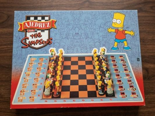 Chess set - Ajedrez con The Simpsons – Planeta DeAgostini – Edición 2001/2002 – 32 figuras 3D – 20th Century Fox - Resin | Catawiki