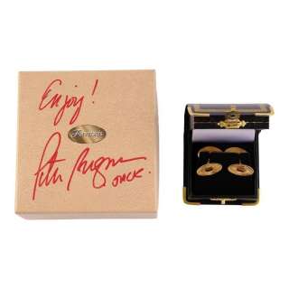 The Young And the Restless | Jack Abbott’s (as played by Peter Bergman) Cufflinks and Signed Box | Propstore