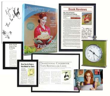 Marcia Cross Signed Desperate Housewives Screen-Used Cookbook -- With Other Screen-Used Props From Her Character Bree‘s Kitchen Set -- With COA From ABC Studios