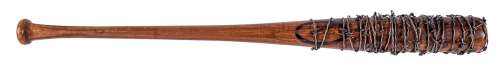 The Walking Dead Negan Production-Used Bullet-Struck Hero Lucille Bat – Seasons 6-8 – 34 x 3 – AMC LOA
