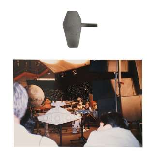 Star Wars: Return of the Jedi (1983) | Anthony Daniels Collection: Death Star Piece and Behind-the-scenes Photo | Propstore