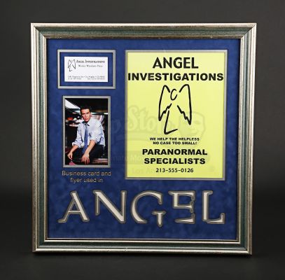 Angel | Wesley’s (Alexis Denisof) Business Card and Flyer | Propstore (Buy Now)