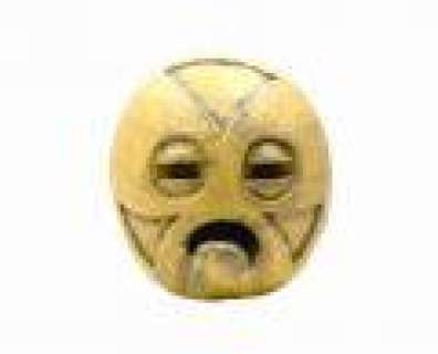 Dirk Gently | Lot DG40 - Wakti Wapnasi Yellow Tribal Mask | ScreenBid