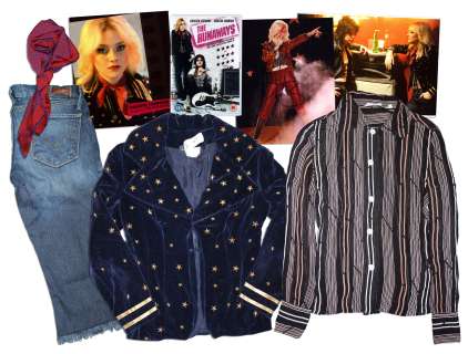 Dakota Fanning Screen-Worn Wardrobe From ‘‘The Runaways‘‘ With Signed Photo