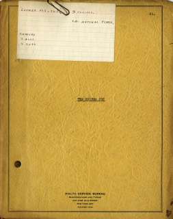 PRESTON STURGES’ 1ST BROADWAY PLAY THE GUINEA PIG ORIGINAL SCRIPT AND PUBLICITY PHOTO | Profiles in History