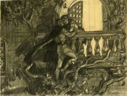 CARL JULES WEYL CONCEPT ARTWORK FOR THE ADVENTURES OF ROBIN HOOD | Profiles in History