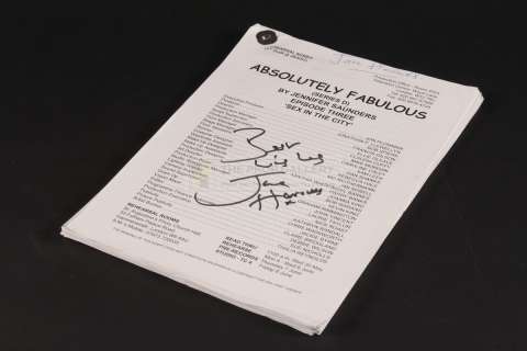 Absolutely Fabulous - Jane Horrocks personal script