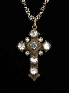 The Bridge of San Luis Rey (2004) - Screen used cross worn by Kathy Bates in the film, with Angels… | Ewbank’s